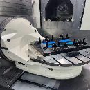 同款四台，格劳勃GA550卧式五轴加工中心。机器准新机.